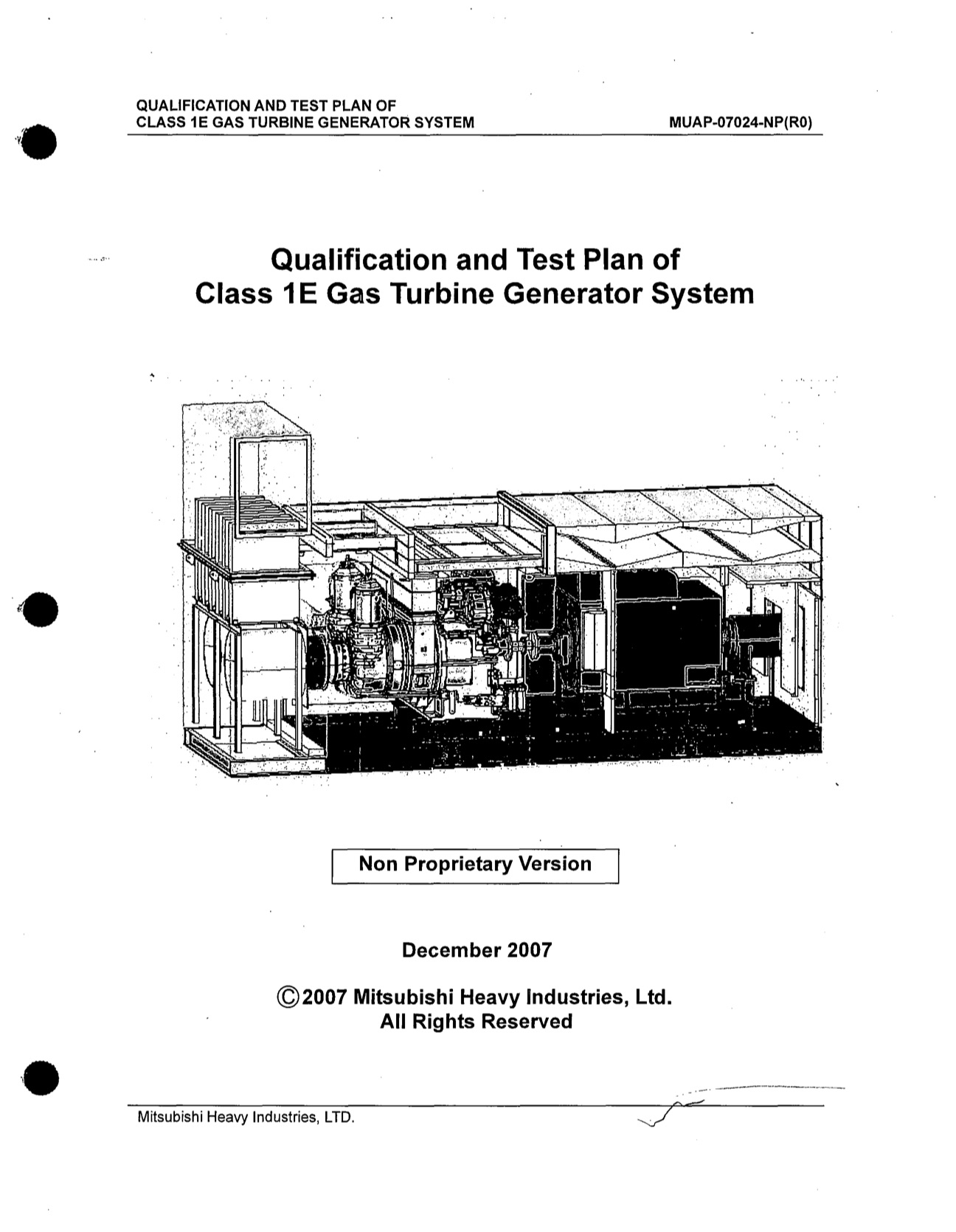 qualification-and-test-plan-class-ie-gas-turbine-generator-s-001</TD> <TD valign=
