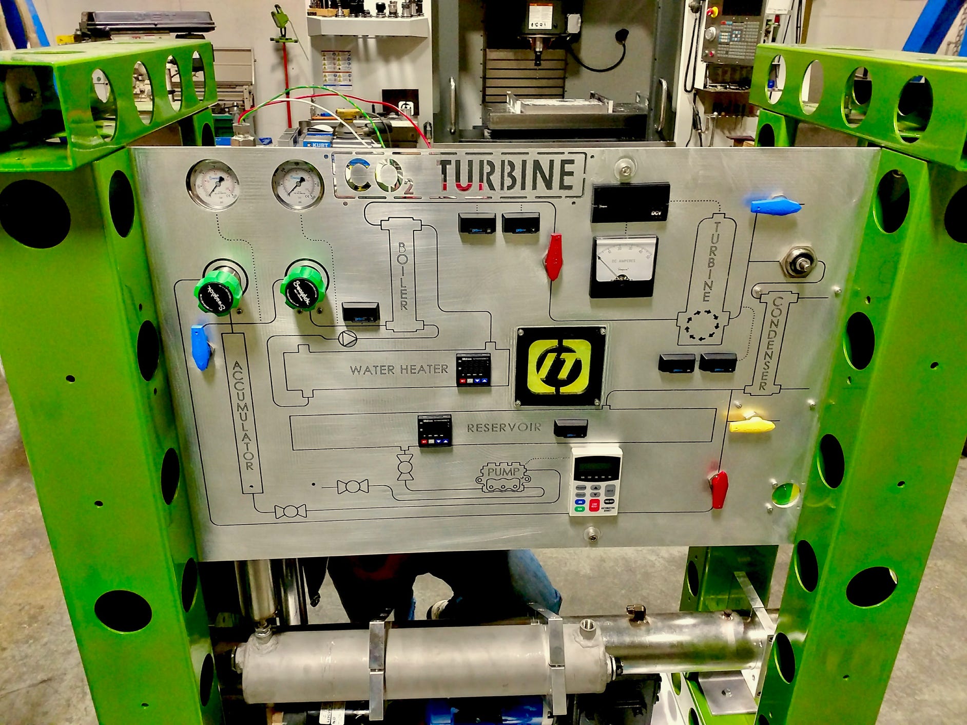 Supercritical CO2 Phase Change Demonstrator and Experimental Platform