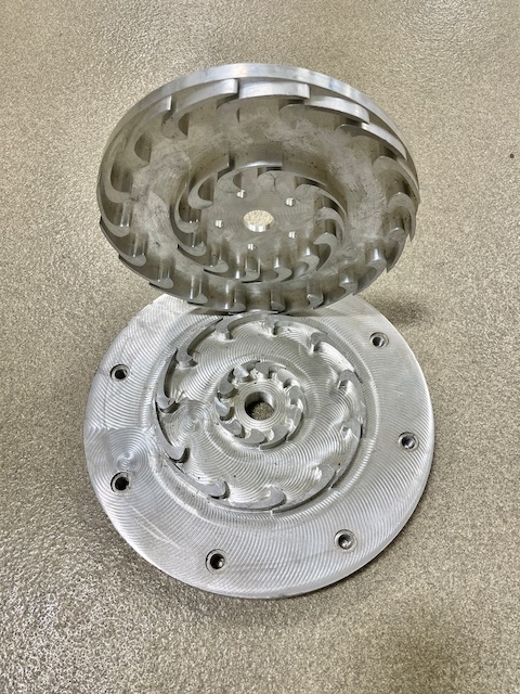 ROT12 Radial Outflow Turbine Stator and Rotor