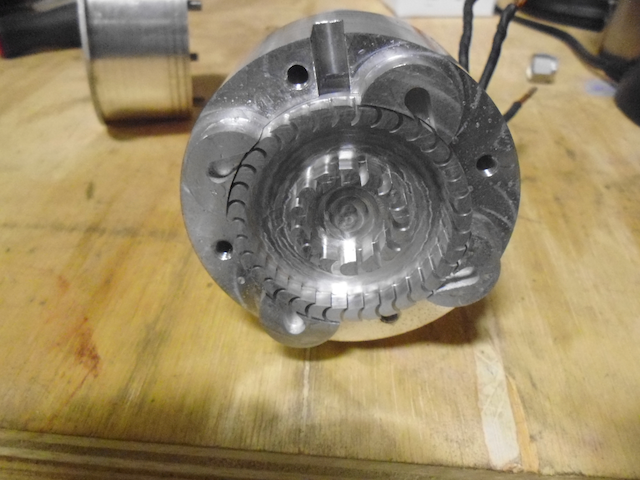 Supercritical CO2 Infinity Cart Filter Element Inset Turbine Rotor