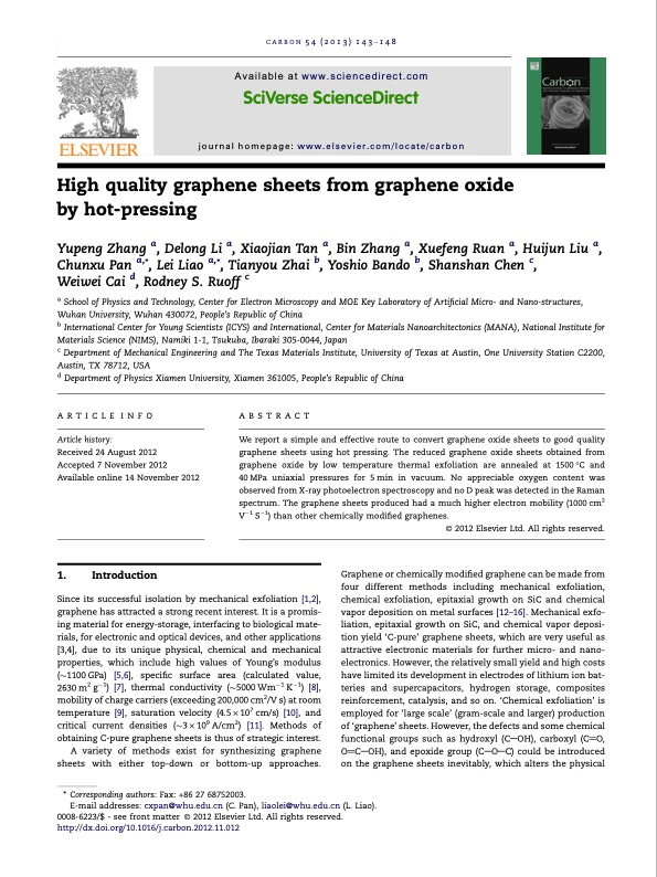 graphene-sheets-from-graphene-oxide-by-hot-pressing-001
