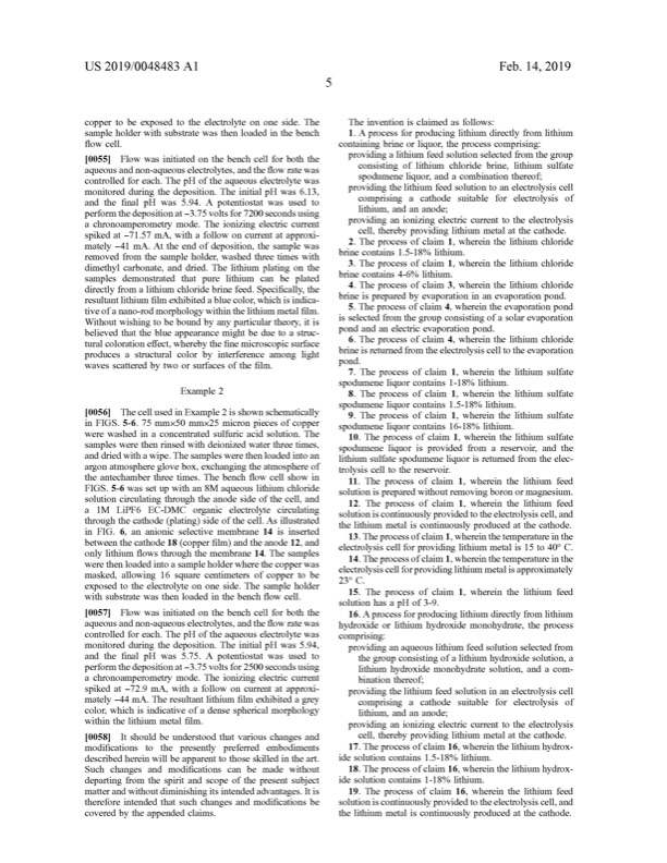 patent-producing-lithium-directly-from-lithium-feed-sources-012