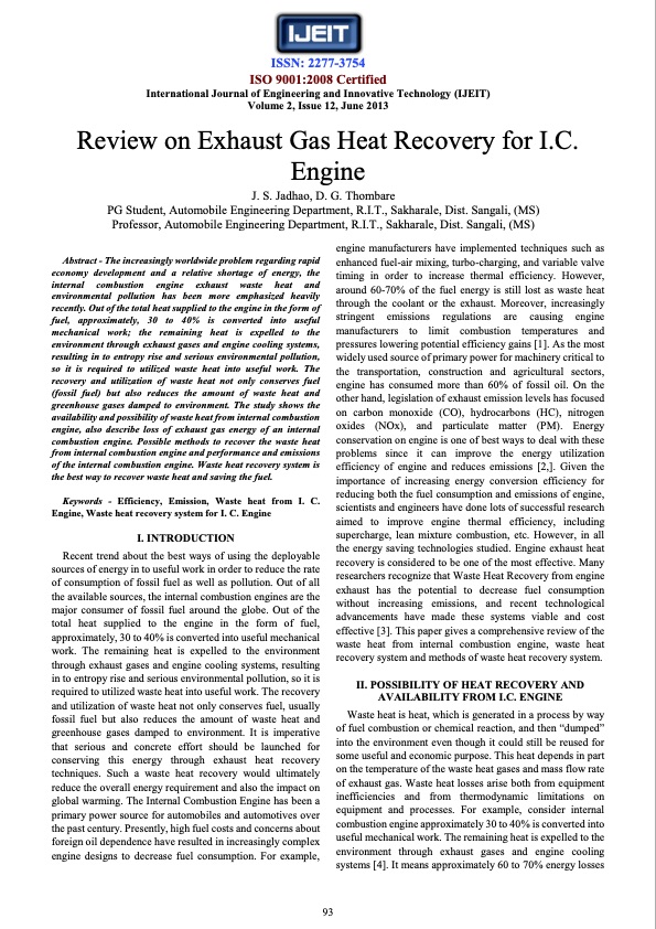 review-exhaust-gas-heat-recovery-ic-engine-001