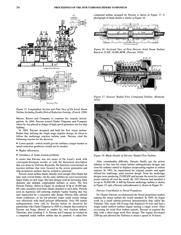 axial flow steam turbine sectional draw ResearchGate