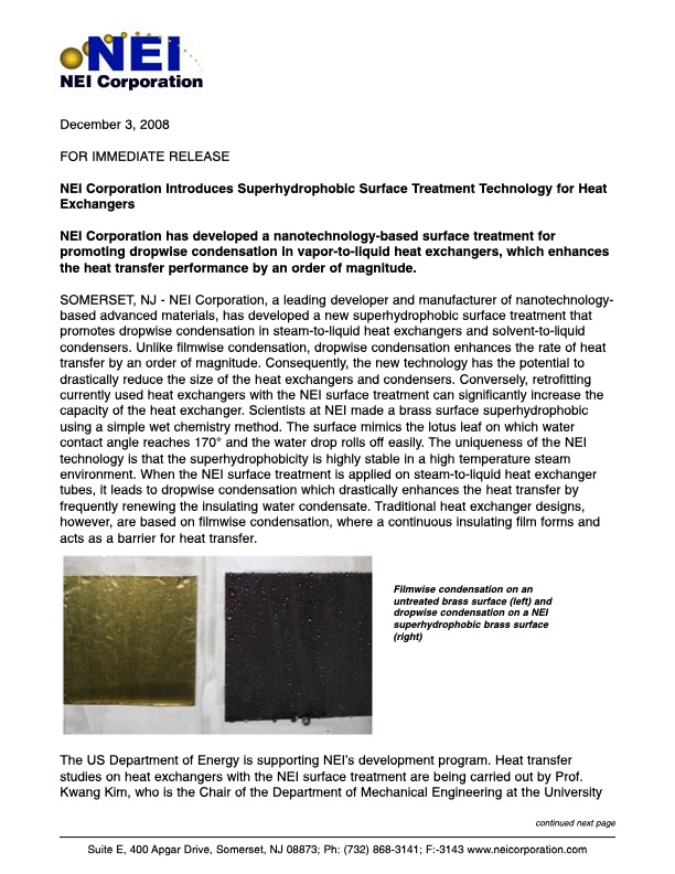 nei-corporation-introduces-superhydrophobic-surface-treatmen-001